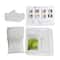 Make Market; 10" Lemon Stepping Stone Kit by Make Market®; Category:Stepping Stone Kits; Image:3